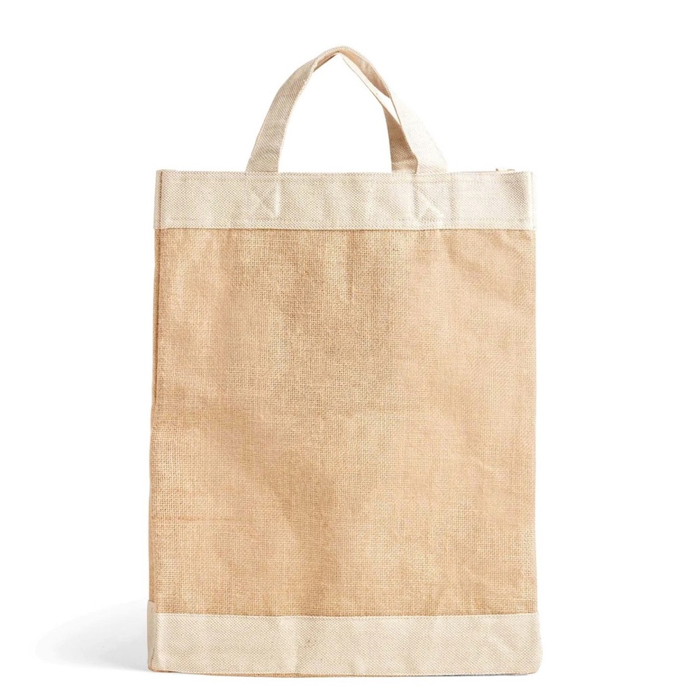 Apolis Vegan Market Bag in Natural 100% Leather Free